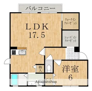メゾンレイ小明【2階】の間取り