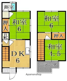 奈良県奈良市恋の窪1丁目【一戸建】の間取り