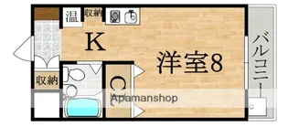 ビクトワール八木【2階】の間取り