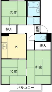 杉本マンション【102号室号室】の間取り