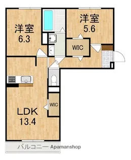 プラミシア【3階】の間取り
