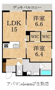 シャーメゾンフゥ【1階】の間取り