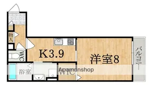 (仮称)クレアール学園中【2階】の間取り