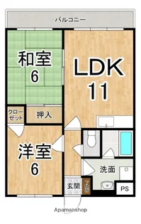 プリメーロ【2階】の間取り