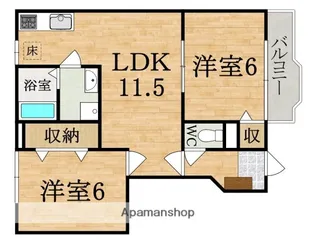 リブ 本郷 B【1階】の間取り