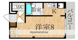 サンライズマツモト【1階】の間取り
