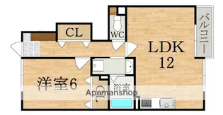 メゾン山の音【1階】の間取り