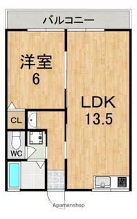 シティーハイムいかるが【2階】の間取り
