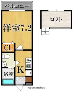 マ・プレミールメゾン【2階】の間取り