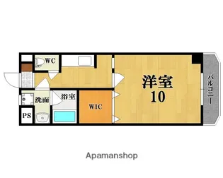 エレガントライフ伏見【1階】の間取り