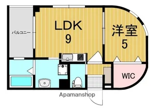 奈良県天理市田井庄町【マンション】の間取り