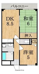 LUMIERE【2階】の間取り