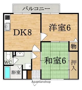 ビヨンドエミネンスB棟【1階】の間取り