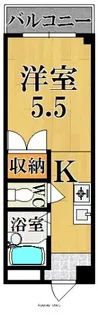 ファミール西大寺【1階】の間取り