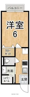 コーポカサビアンカ【1階】の間取り