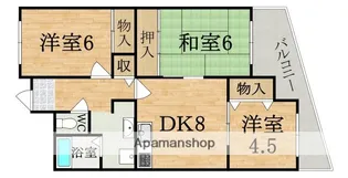 AMENITY24【1階】の間取り