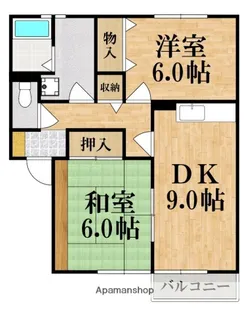 ファミールイケダ【1階】の間取り