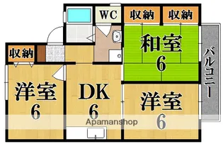 桑の実ハッピーハウス【1階】の間取り