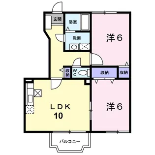 シルエラⅡ【1階】の間取り