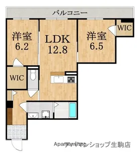 エフ・メゾン G【2階】の間取り