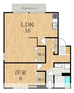 アネシス D棟【1階】の間取り