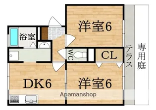 アベニュー【1階】の間取り