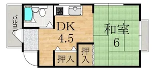 ジョイフルウエムラ【3階】の間取り