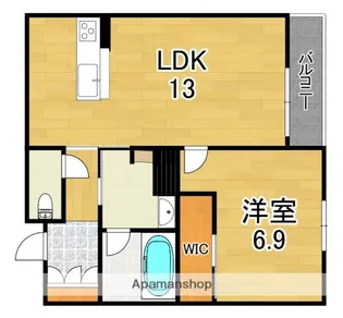 グラン フェリシア【3階】の間取り