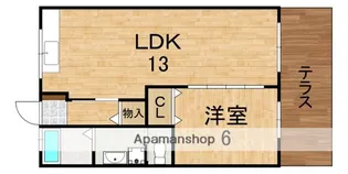 平井マンション【1階】の間取り