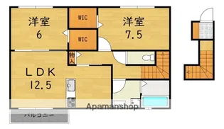 ル・リオン【1階】の間取り