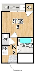 奈良パークヒルズ【2階】の間取り