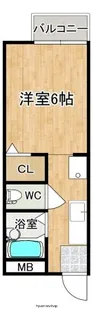SUNRISE萩【206号室】の間取り