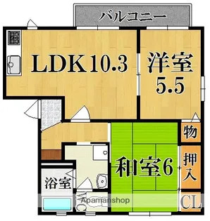 メゾン・ド・ソフィア【2階】の間取り