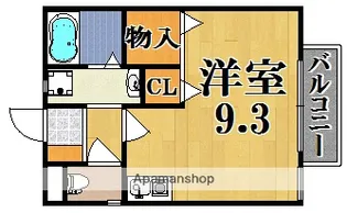 ハイツプルミエ【1階】の間取り