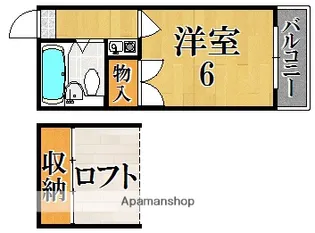 シティエステート南紀寺【1階】の間取り