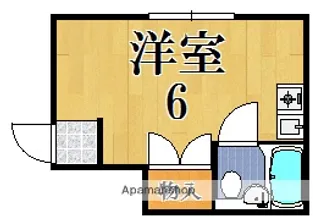 ホワイトヒル【2階】の間取り