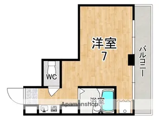 フォレスト高畑マンション【5階】の間取り