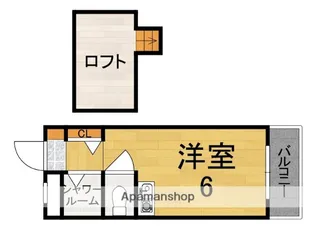 シティパレス西大寺Pー1【3階】の間取り