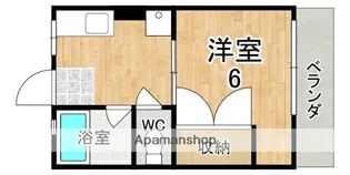 シティハイム飛鳥【1階】の間取り