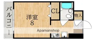 福島ビル【4階】の間取り