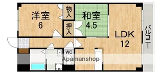 ヤマセン5番館【2階】の間取り