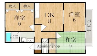 3LDKの間取り画像