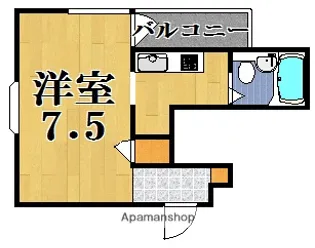 メゾン ドゥ クリヨン【3階】の間取り