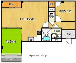 アーバンアネックス【1階】の間取り