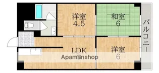大和ビルマンションB棟【3階】の間取り