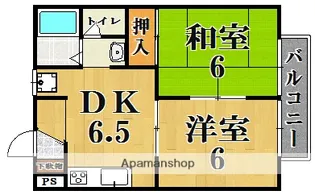 クオリティ8004【2階】の間取り