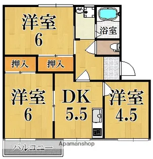 ルミエール四条【2階】の間取り