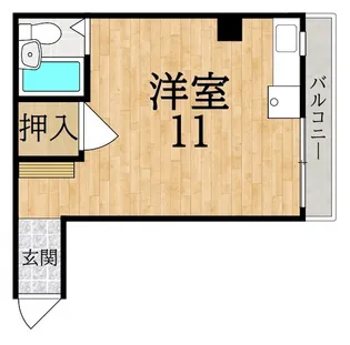 片山マンション【2階】の間取り