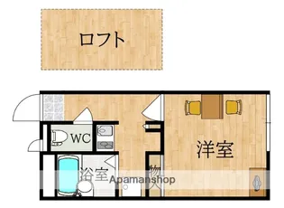 レオパレスゆう 藤ノ木【1階】の間取り