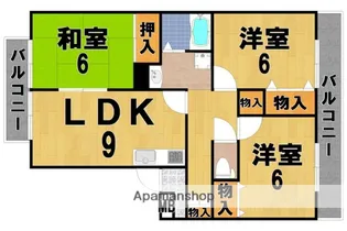 エミネンス朱雀【1階】の間取り